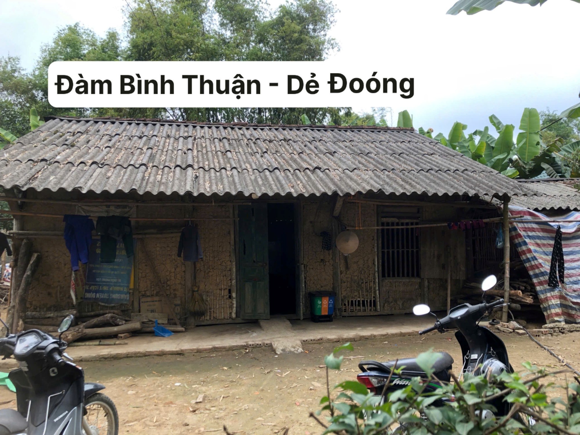 Nhà ông Đàm Bình Thuận trước khi xây mới